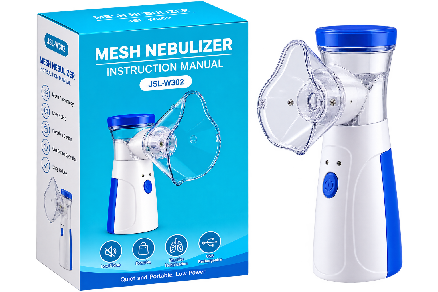 Portable Mini Mesh Nebulizer Machine