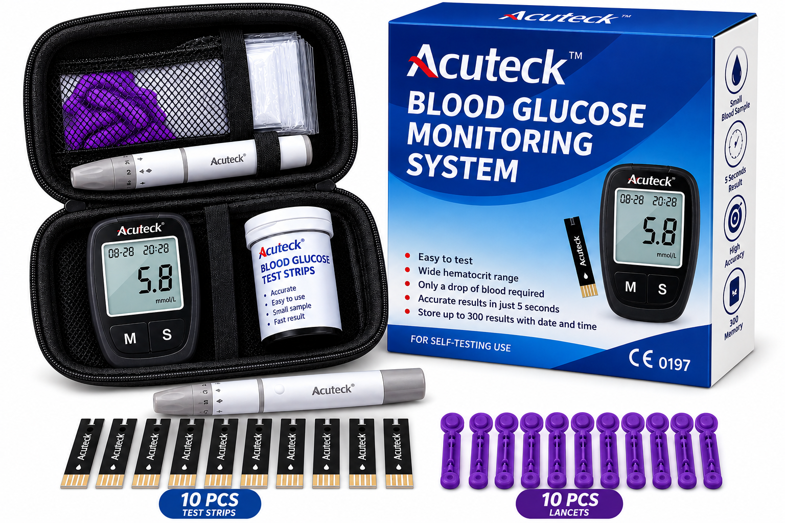 AcuTeck Instants Diabetes Test Machine